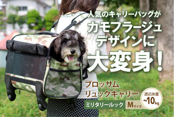 OFT(オーエフティー)】犬・猫兼用 4WAYブロッサムリュック